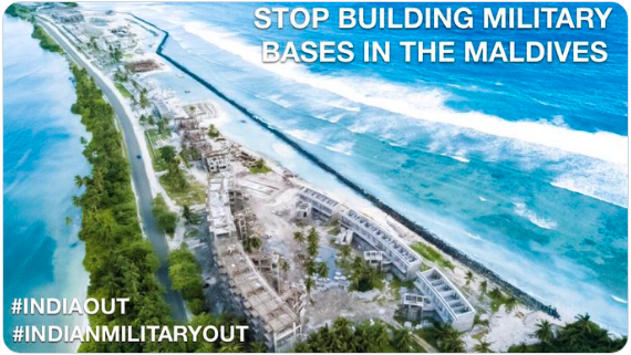 Stop Military base in Maldivs