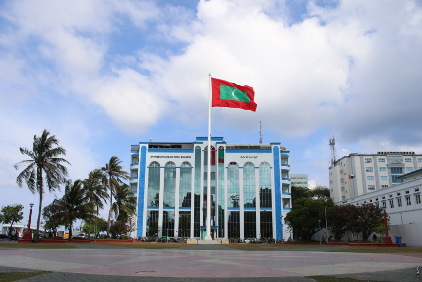 Maldives Police Service headquarters. (File Photo/Sun/Ihthisham Mohamed)