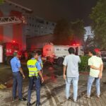 ހުޅުމާލޭގައި ހުންނަ އެންސިސް ގުދަނުގައި އަލިފާން ރޯވެއްޖެ