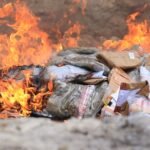 ފުލުހުންގެ ބެލުމުގެދަށުގައި ހުރި 185 ކިލޯއަށްވުރެ ގިނަ މަސްތުވާތަކެތި ނައްތާލައިފި