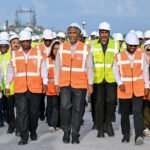 ތިލަމާލެ ބުރިޖުން ރައީސް މުޢިއްޒު ފައިމަގުގައި ވިލިމާލެއަށް ވަޑައިގެންފި