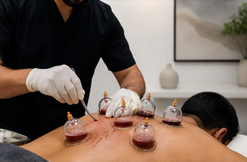 Wet cupping